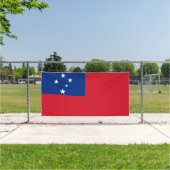 Samoa-Flagge Banner (Insitu)