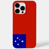 Samoa-Flagge Case-Mate iPhone Hülle (Rückseite)