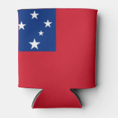 Samoa-Flagge Dosenkühler (Vorderseite)