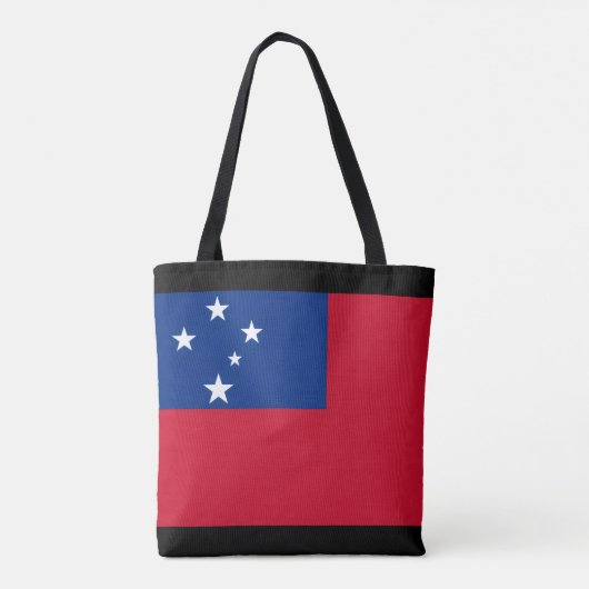 Samoa-Flagge, Flagge von Samoa Tasche (Rückseite)