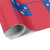 Samoa-Flagge Geschenkpapier (Rolleneckpunkt)