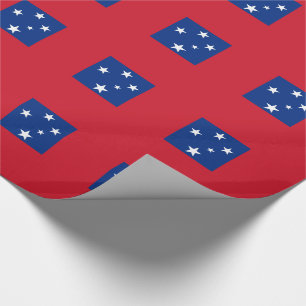 Samoa-Flagge Geschenkpapier