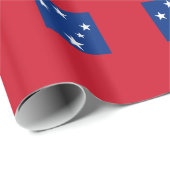 Samoa-Flagge Geschenkpapier (Rolleneckpunkt)