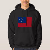 Samoa-Flagge Hoodie (Vorderseite)