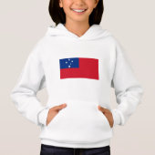 Samoa-Flagge Hoodie (Vorderseite)