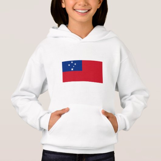 Samoa-Flagge Hoodie (Vorderseite)