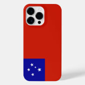 Samoa-Flagge iPhone Hülle (Rückseite)