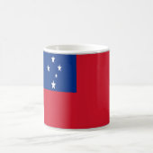 Samoa - Flagge - Kaffeetasse (Mittel)