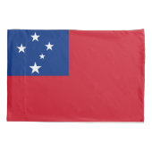 Samoa-Flagge Kissenbezug (Rückseite)