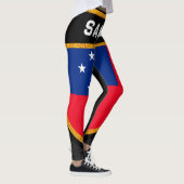 Samoa-Flagge Leggings (Rechts)