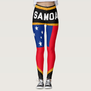 Samoa-Flagge Leggings