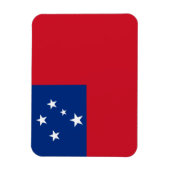 Samoa-Flagge Magnet (Vertikal)