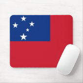 Samoa-Flagge Mousepad (Mit Mouse)