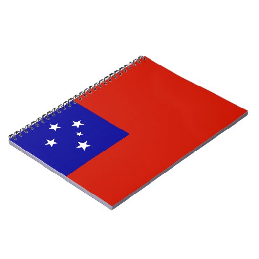 Samoa-Flagge Notizblock (Linke Seite)