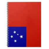 Samoa-Flagge Notizblock (Vorderseite)