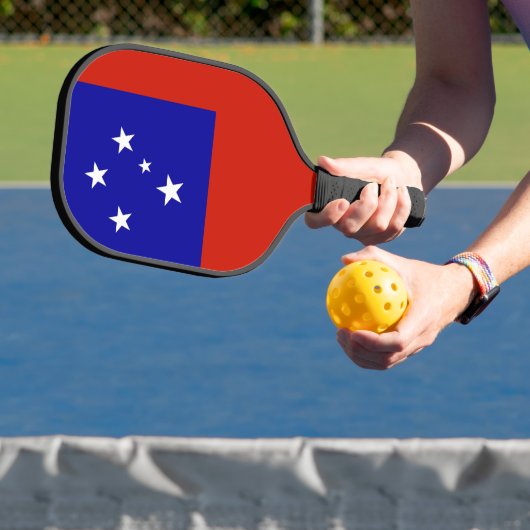 Samoa-Flagge Pickleball Schläger (InSitu)