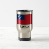 Samoa-Flagge Reisebecher (Mittel)