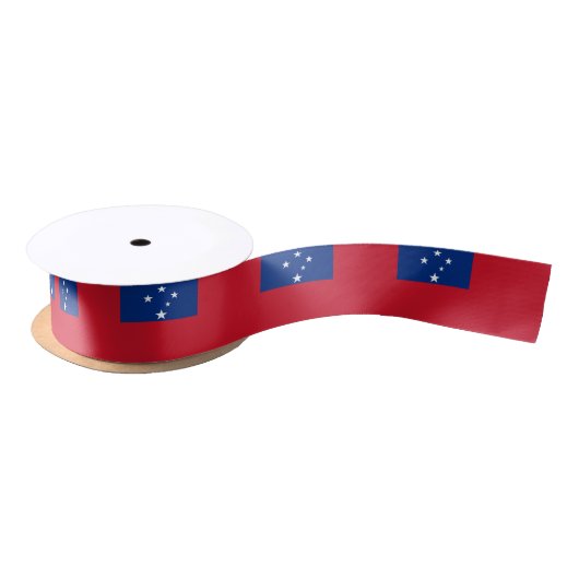 Samoa-Flagge Satinband (Spule)