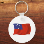 Samoa-Flagge Schlüsselanhänger (Vorderseite)
