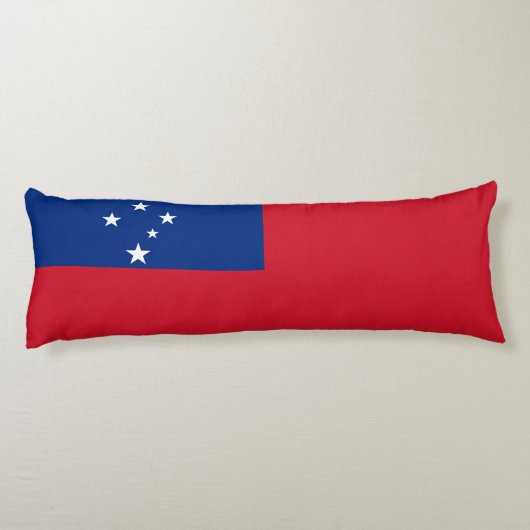 Samoa-Flagge Seitenschläferkissen (Rückseite)