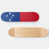 Samoa-Flagge Skateboard (Horizontal)