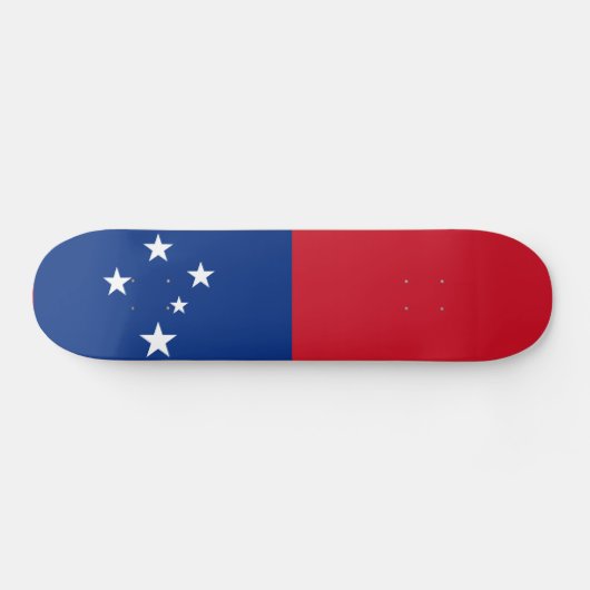Samoa-Flagge Skateboard (Horizontal)