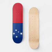 Samoa-Flagge Skateboard (Vorderseite)
