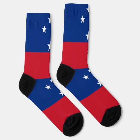 Samoa-Flagge Socken (Rechts)
