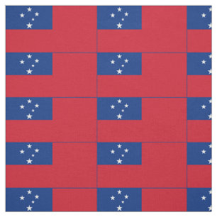 Samoa-Flagge Stoff