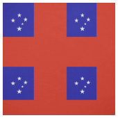 Samoa-Flagge Stoff (Muster)