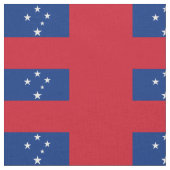 Samoa-Flagge Stoff (Nahaufnahme)