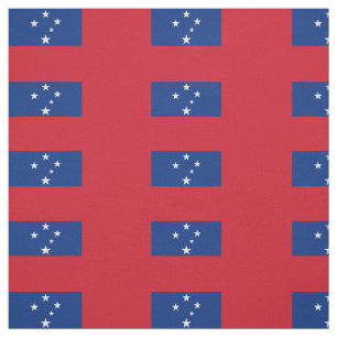 Samoa-Flagge Stoff