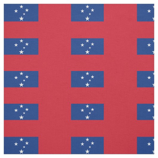 Samoa-Flagge Stoff (Muster)