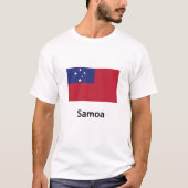 Samoa-Flagge T-Shirt (Vorderseite)