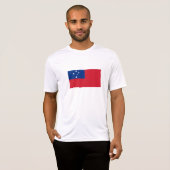 Samoa-Flagge T-Shirt (Vorne ganz)