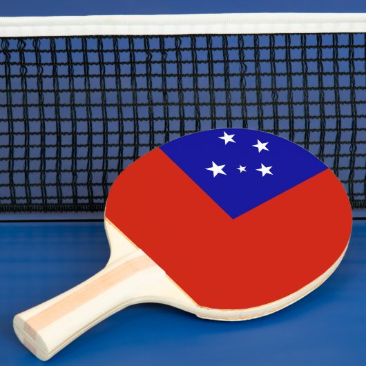 Samoa-Flagge Tischtennis Schläger (InSitu)