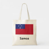 Samoa-Flagge Tragetasche (Rückseite)