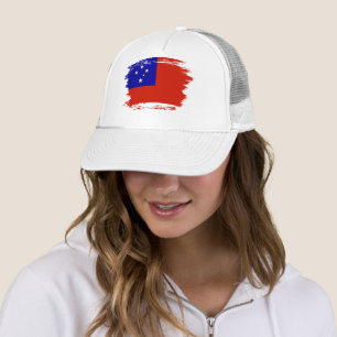 Samoa-Flagge Truckerkappe