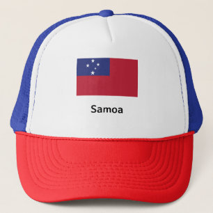 Samoa-Flagge Truckerkappe