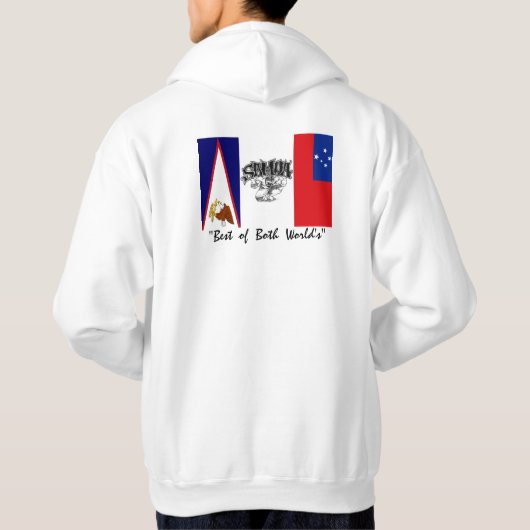 "SAMOA-INSELN " HOODIE (Rückseite)
