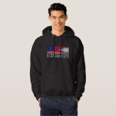 Samoa-Inseln Muamua Le Atua - American- Hoodie (Vorne ganz)