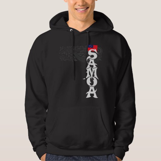 Samoa Island Polynesian Samoan Hoodie (Vorderseite)