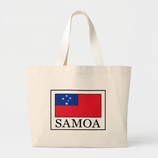 Samoa Jumbo Stoffbeutel (Vorne)
