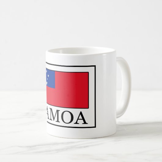 Samoa Kaffeetasse (VorderseiteRechts)
