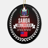 Samoa Keramik Ornament (Links)