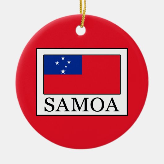 Samoa Keramikornament (Vorne)