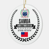 Samoa Keramikornament (Links)