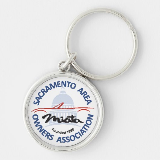 SAMOA Logo Keychain Schlüsselanhänger (Vorne)