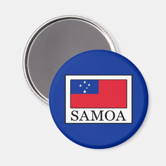 Samoa Magnet (Vorderseite/Rückseite)