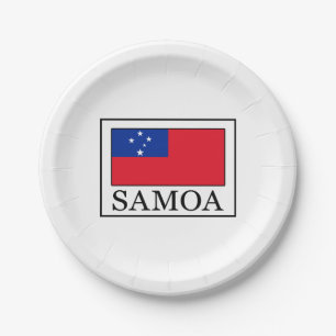 Samoa Pappteller